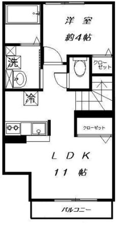 K houseの物件間取画像